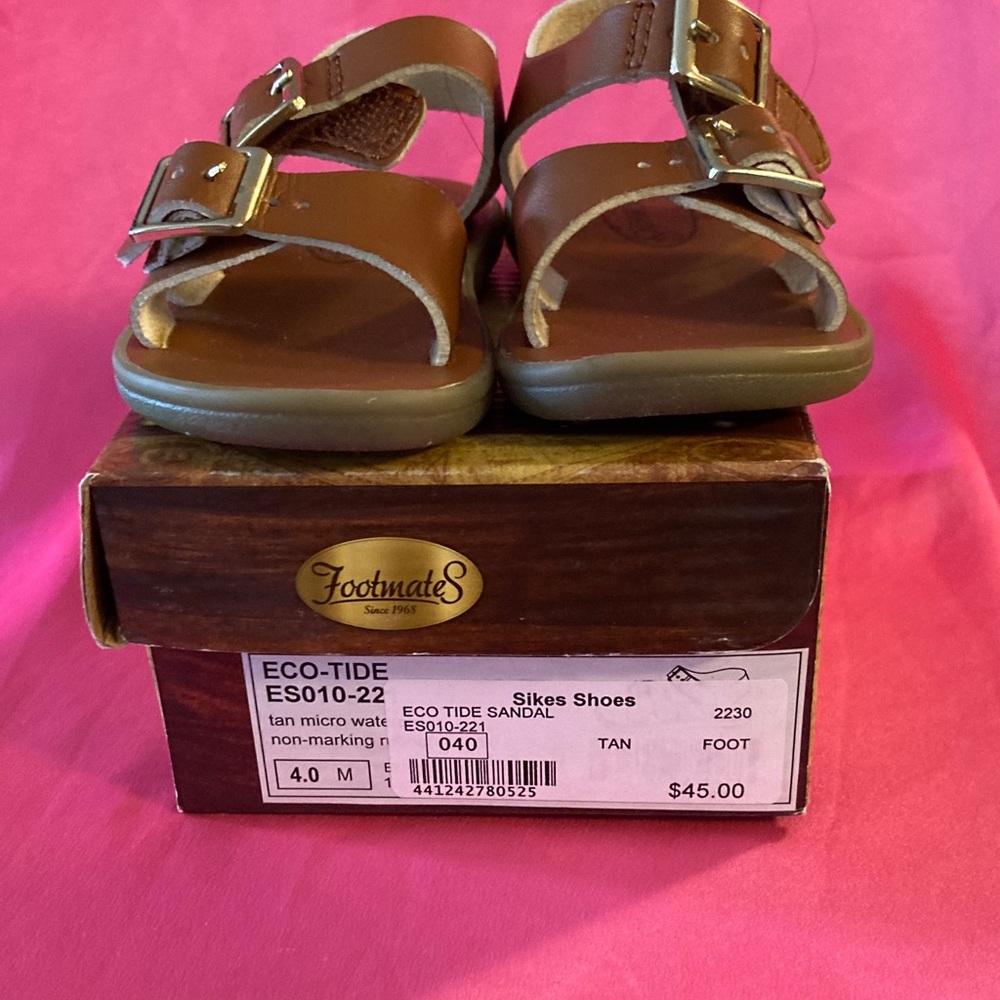 FootMates Brown Kids Sandals